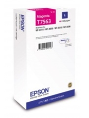 Картридж EPSON T7563 пурпурный для WF-8090/8590
