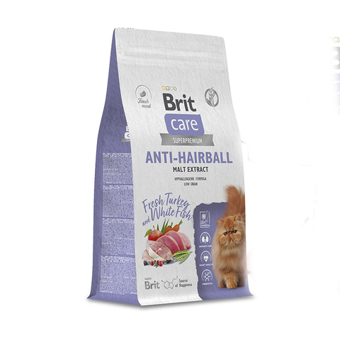 Корм Brit Care Cat Anti-Hairball 