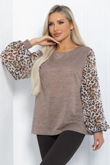 Джемпер Василиса (коричневый) Б12249-30 LT Collection