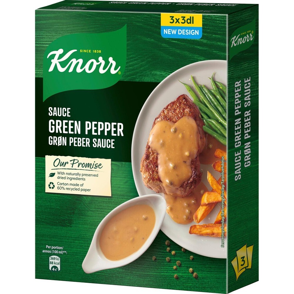 Соус Knorr Viherpippurikastike Kastikeaines 3X22G – купить за 432 ₽ с  доставкой из Финляндии