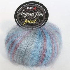 Пряжа Seam Angora Fine Print (0843)