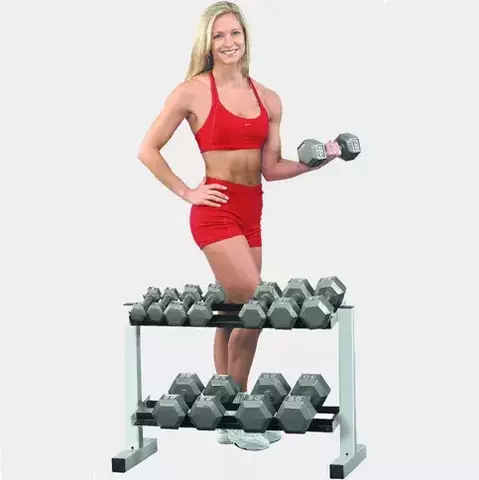 Подставка для гантельного рядя домашняя BODY SOLID (5 пар) Powerline PDR282