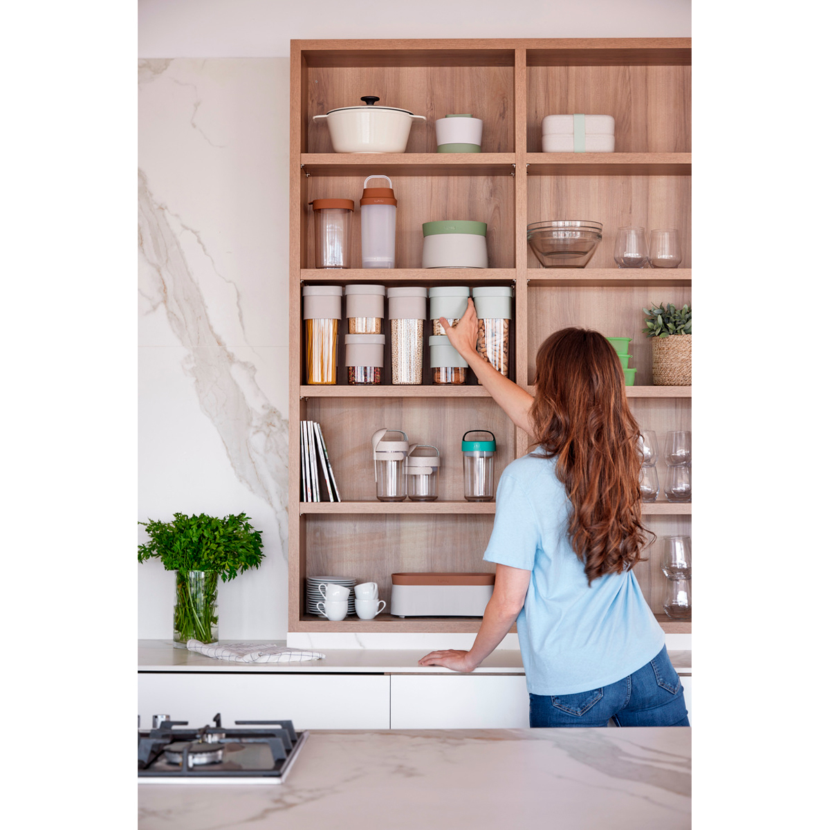 Контейнер для сыпучих продуктов Flip Storage (M), арт. 883149 - фото 2