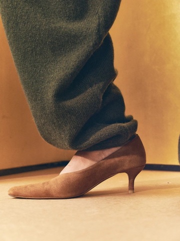 ПРЕДЗАКАЗ Лодочки коричневые AMALIE x LYNA by O.Rim