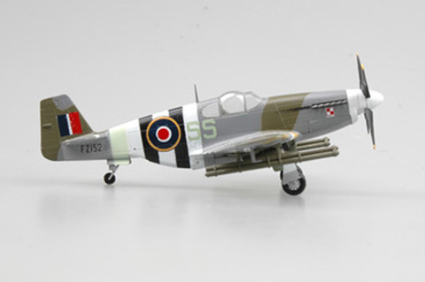 Модель Американский Истребитель P-51 B/C Mustang масштаб 1:72