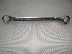 Ключ 2-хсторониий накидной коленчатый 22х24мм CHROM VANADIUM