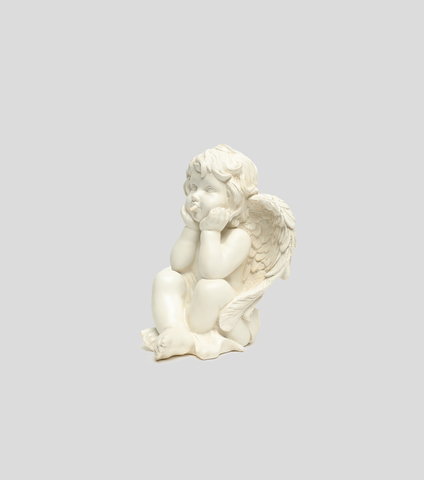小物 FUCKINGAWESOME Smoking Cherub Hide-A-Key Fucking Awesome Smoking Cherub Hide A Key White Home Deco
