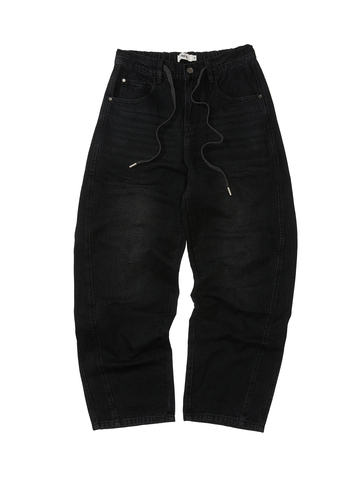 Джинсы со средней посадкой на кулиске 