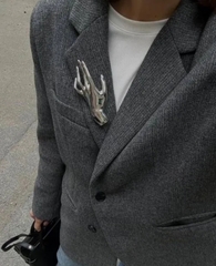 Стильная брошь РУКА (кисть) в стиле ZARA