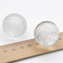 Кварц, шар, диаметр около 28-30 мм, цена за 1 шт