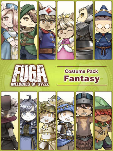 Fuga: Melodies of Steel - Fantasy Costume Pack (для ПК, цифровой код доступа)