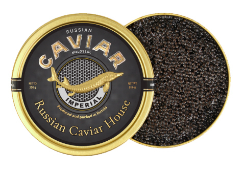 Икра черная осетровая "Империал", 250г