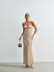 Платье KERRY, бежевый