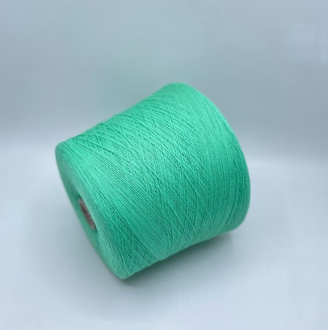 Cariaggi (пр. Италия) арт-Marte, 2/28 1400м/100гр, 70% Меринос, 20% Шелк, 10%Кашемир, цвет- Разбеленно-зеленый(940/630), арт.36692