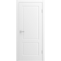 Межкомнатная дверь Патриция белая эмаль глухая