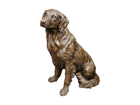 Большая статуэтка собаки Ретривер