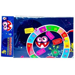 
          Игра-ходилка, Ракета "Монстрики", 3 +, размер игрового поля 420 х 300 мм, в комплекте кубик, 4 фишки, пакет с европодвесом