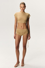 Шорты мини TANZANIA Золото