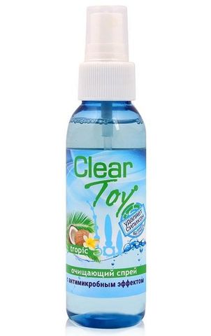 Очищающий спрей для игрушек CLEAR TOY Tropic - 100 мл. - Биоритм Средства гигиенического ухода LB-14011