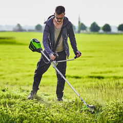 Триммер Greenworks GD60BCBK4 60V (40см) аккумуляторный, с АКБ 4 А/ч и ЗУ