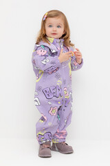 комбинезон  для девочки  ВК 60088/н/16 Ал