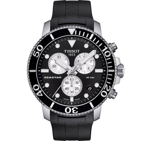 Наручные часы Tissot T-Sport Seastar T120.417.17.051.00 с хронографом