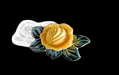 Силиконовый молд Роза № 7