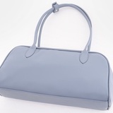 Сумка Саломея 2042 гладкий серо-голубой