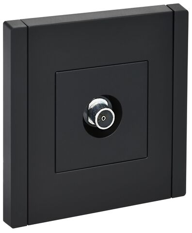 FORTE&PIANO Роз. TV оконечная FP128 чер. IEK