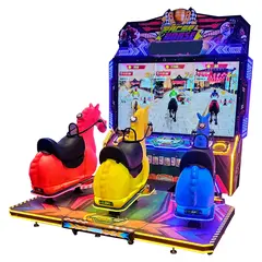 Симулятор скачек на лошадях на 3-х человек «Racer horse»
