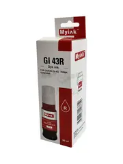 Чернила MyInk GI43R для CANON GI-43R для PIXMA G540/G640 60 мл, контейнер, red Dye