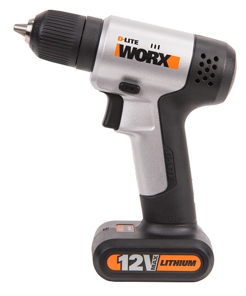 Шуруповерт аккумуляторный WORX WX104.2 12В, 1,5 Ач, ЗУ 1А, аксессуары, коробка