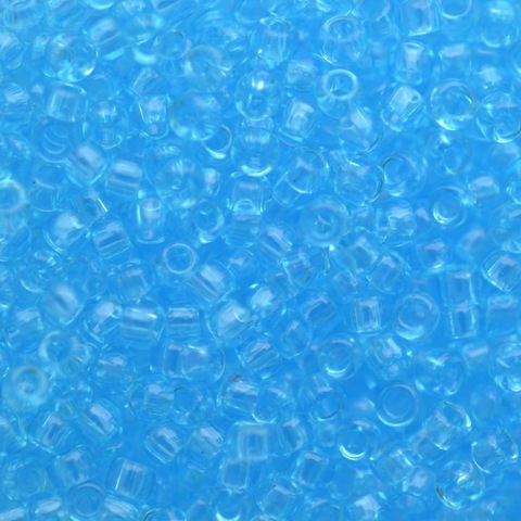 Бисер TOHO, цвет прозрачный голубой (003), размер 15,  5 грамм
