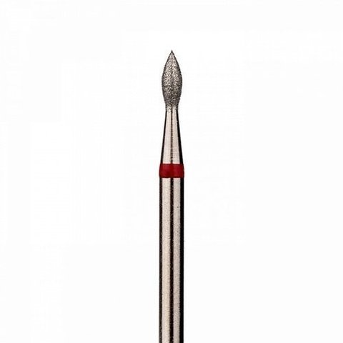 Фреза алмазная Почка, 16 мм, красная