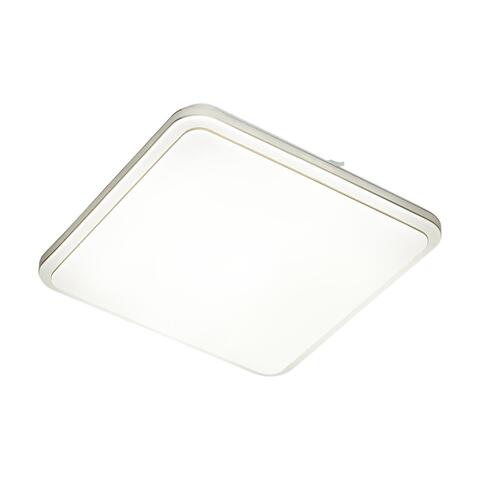 7613/CL PALE SN 034 Потолочный светодиодный светильник/белый/серебристый/золотой LED 30Вт без ДУ 4000К 350х350 IP43 SEVA