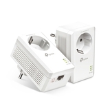 TP-Link TL-PA7017P KIT - AV1000 Комплект гигабитных адаптеров Powerline со встроенной розеткой