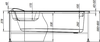 Aquanet 254807 Панель фронтальная LYRA 150 R (254807)