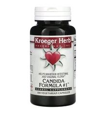 Kroger, Candida Formula # 1, 100 вегетарианских капсул