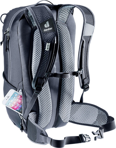 Картинка рюкзак велосипедный Deuter Race 16 black - 23