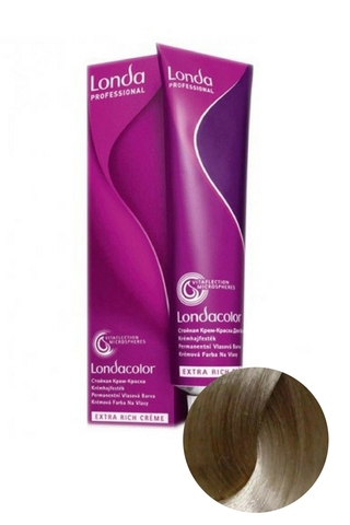 Стойкая крем-краска для волос LondaColor 12/81 Специальный блонд жемчужно-пепельный, Londa Professional, 60 мл