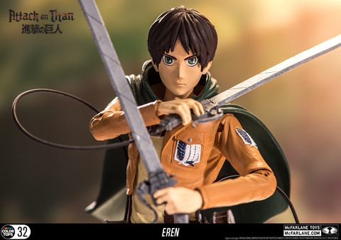 Атака Титанов фигурка Эрена Йегера — Attack on Titan Eren Jaeger Color Tops