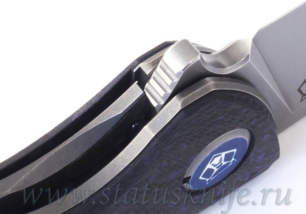 Нож Широгоров F3 NS M390 Ф3 Purple CF 3D подшипники