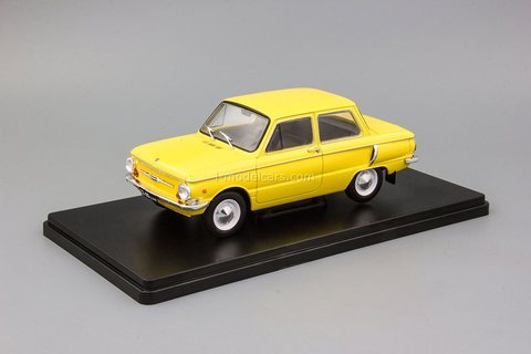 ZAZ-968A Zaporozhets 1973 yellow 1:24 Legendary Soviet cars Hachette #37