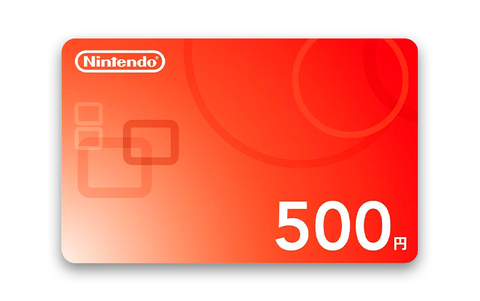 Карта оплаты Nintendo 500 JPY Japan [Цифровая версия]