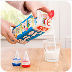 Многоразовая крышка-клапан для пакетов с соком и молоком Easy To, 2 шт
