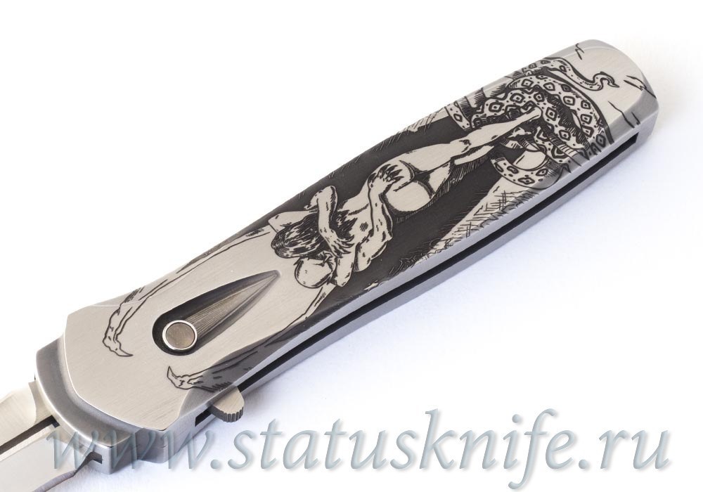Нож Pro-Tech 3211 Custom Dark Angel - фотография 