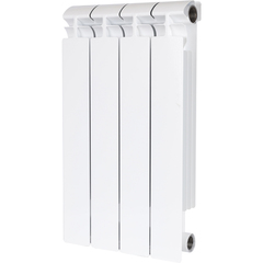 STOUT ALPHA 500 4 секций радиатор биметаллический боковое подключение (белый RAL 9016)