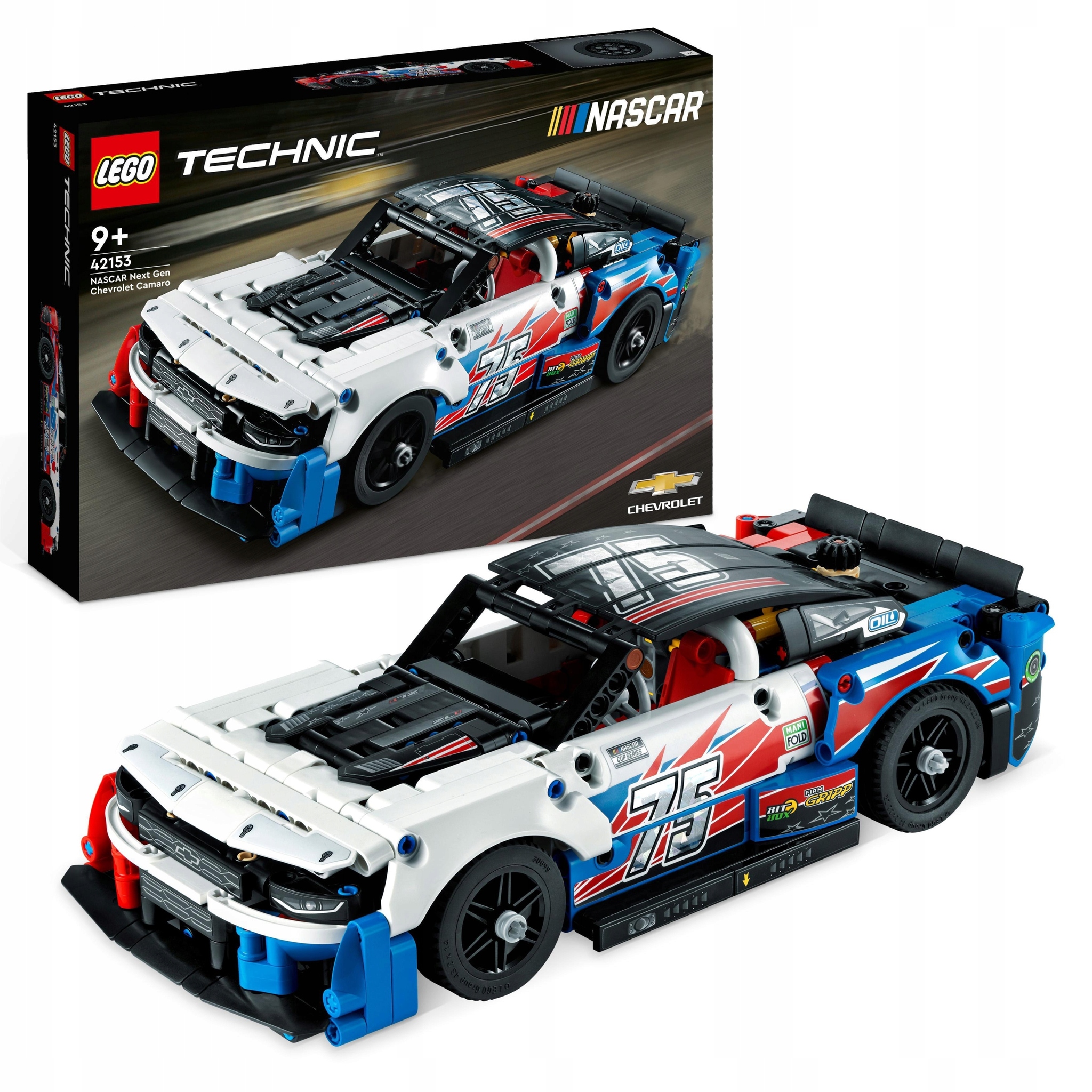 Конструктор LEGO Technic Шевроле Камаро ZL1 нового поколения nascar 42153  купить в Москве | Доставка по России.