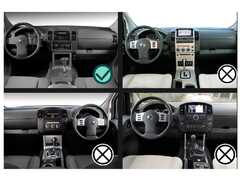 Магнитола для Nissan Pathfinder (2004-2014) Android 11 2/16GB IPS AHD модель NIK-174T3