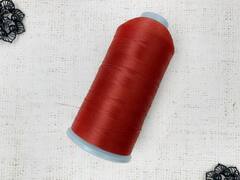 Нитки текстурированные 25 ЛТ 5000 м, тёмно-красный